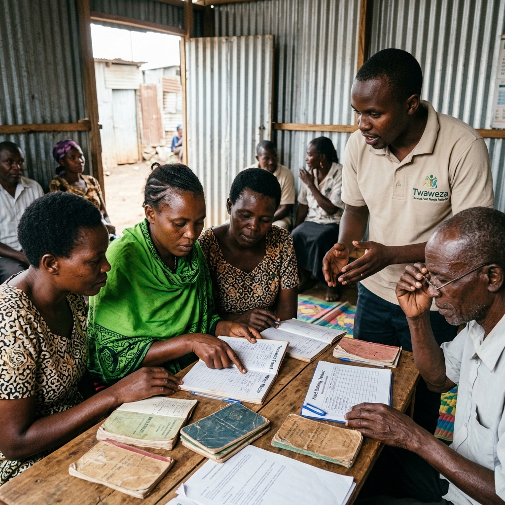Twaweza Fund Community Savings Meeting